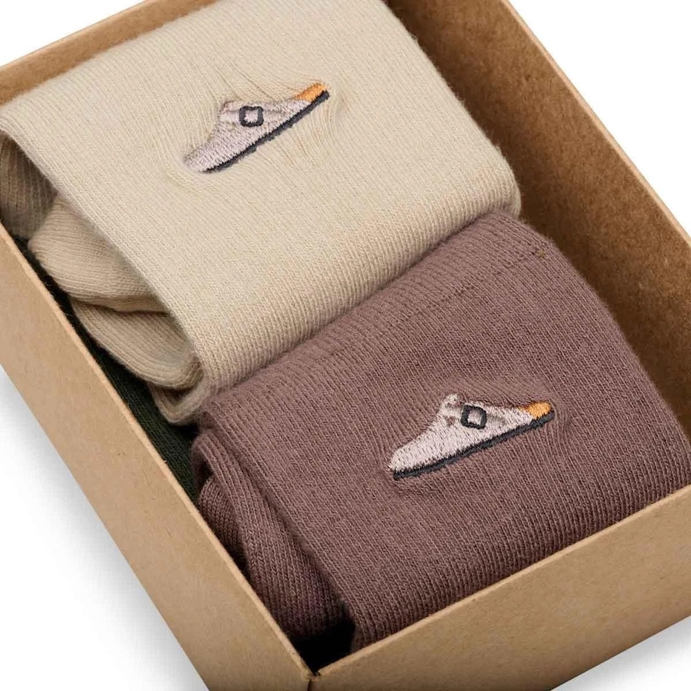 Birkenstock 2 Pack Cotton Ribbed Socks