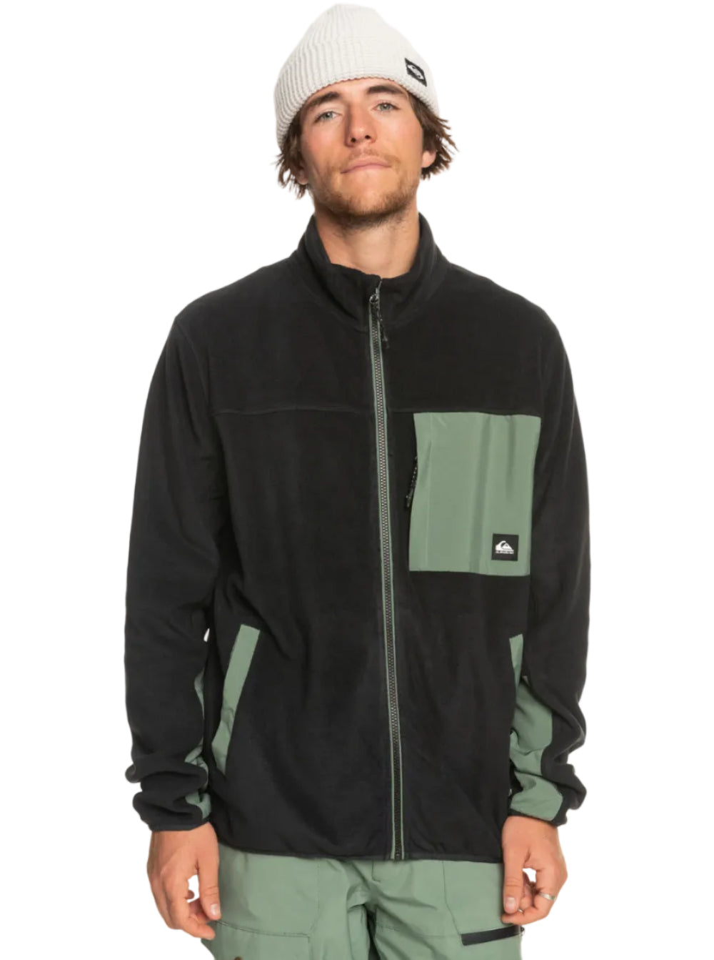 Quiksilver Mens Peak Point FZ Fleece