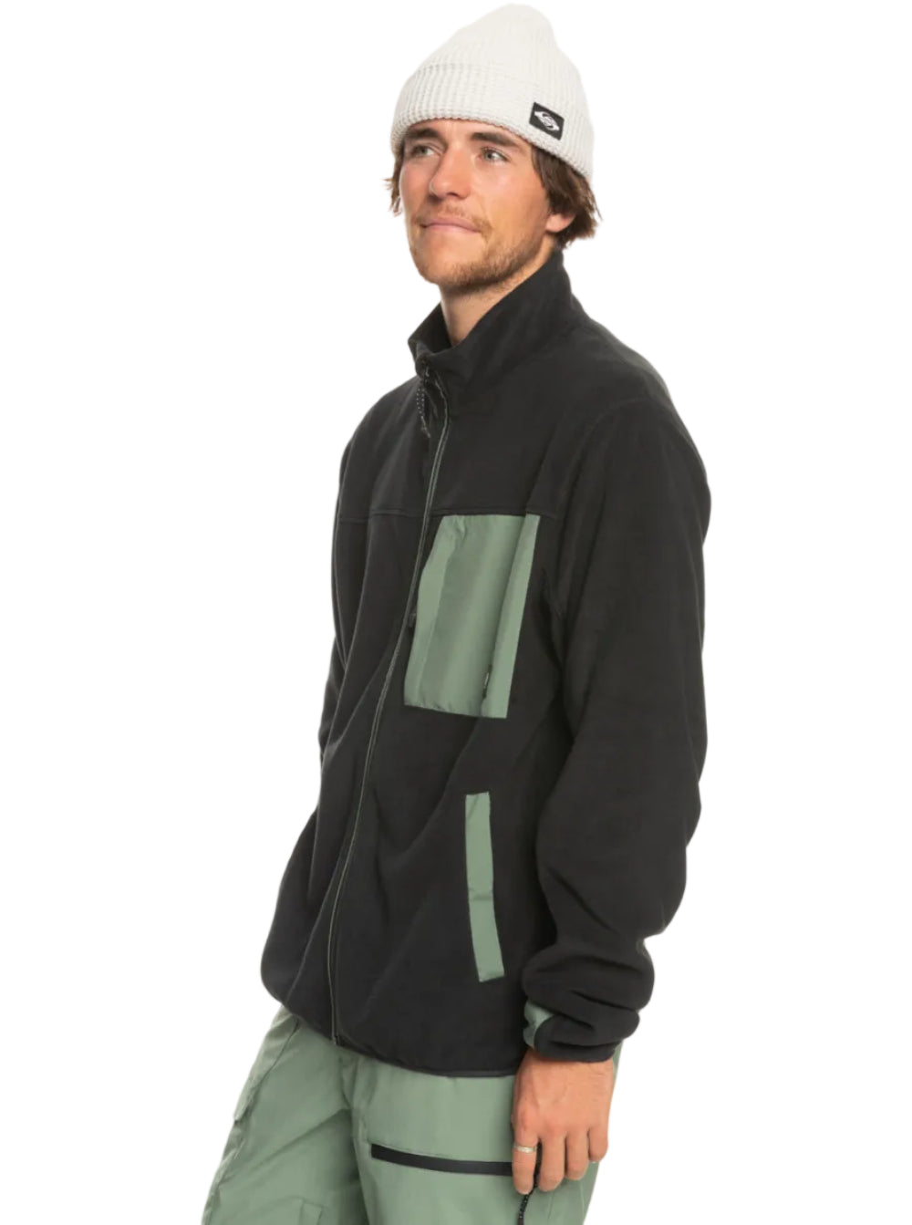 Quiksilver Mens Peak Point FZ Fleece