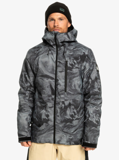 Quiksilver Mens Mission Printed Jacket