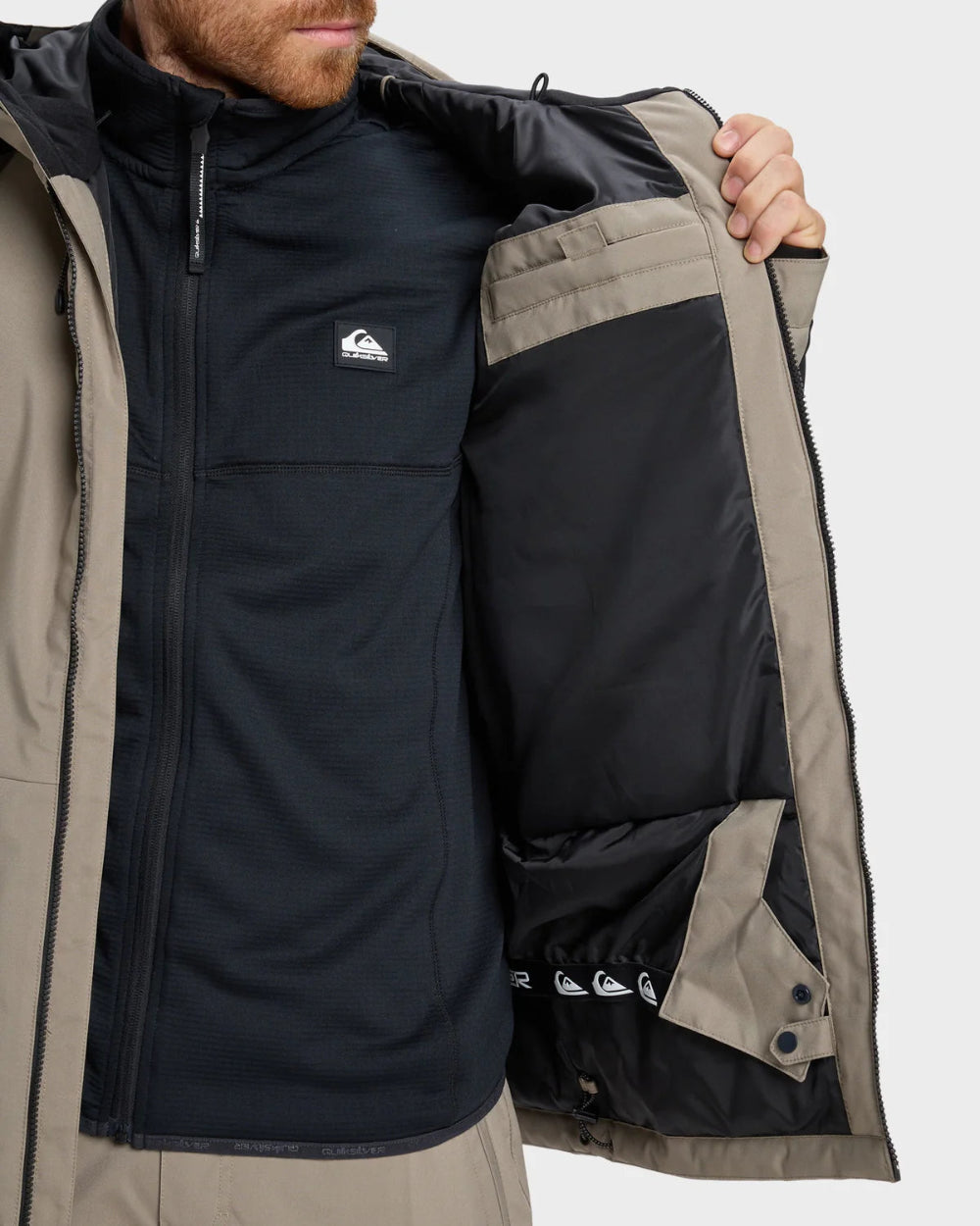 Quiksilver Mens Mission Block Jacket