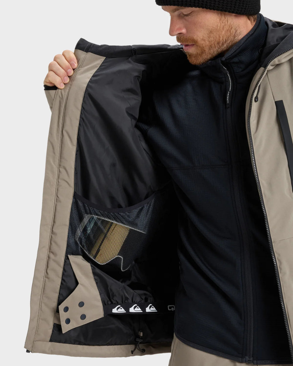 Quiksilver Mens Mission Block Jacket