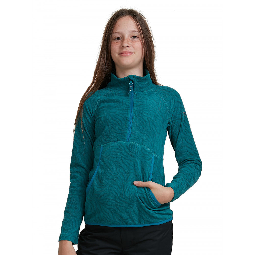 Roxy Cascade Girl Half-Zip Fleece