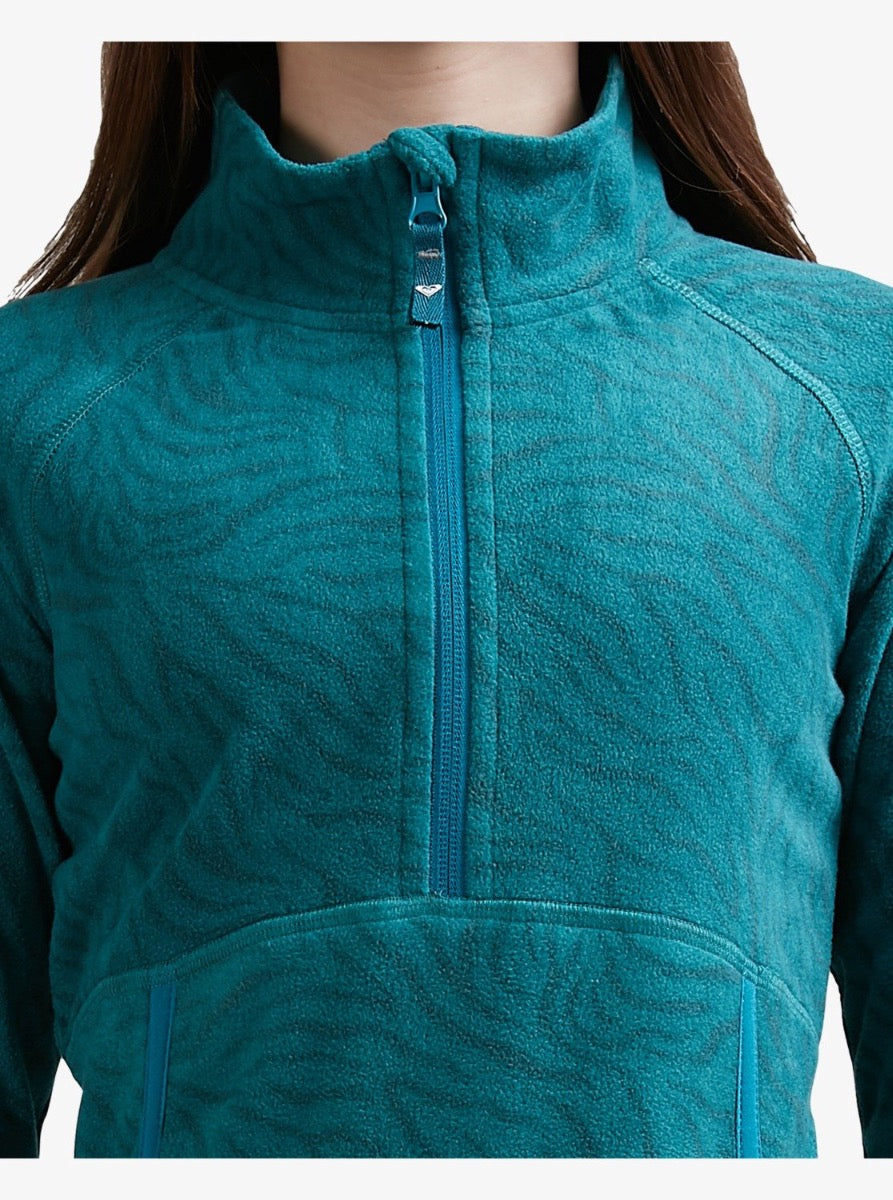 Roxy Cascade Girl Half-Zip Fleece