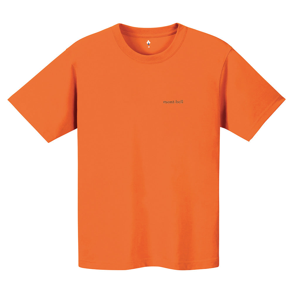 Montbell Mens Wickron T One Point Logo