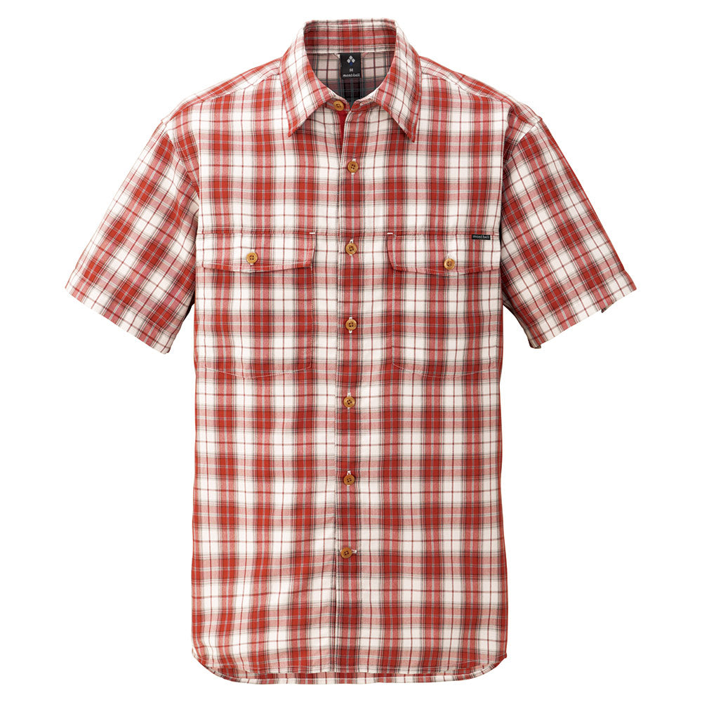 Montbell Mens Wickron Light Short Sleeve Shirt