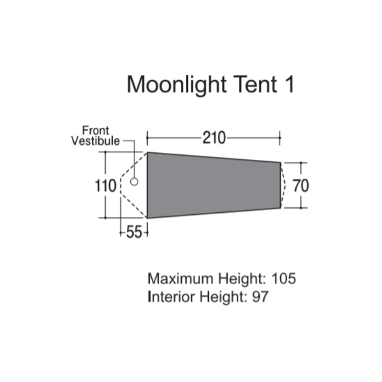 Montbell Moonlight Tent 1