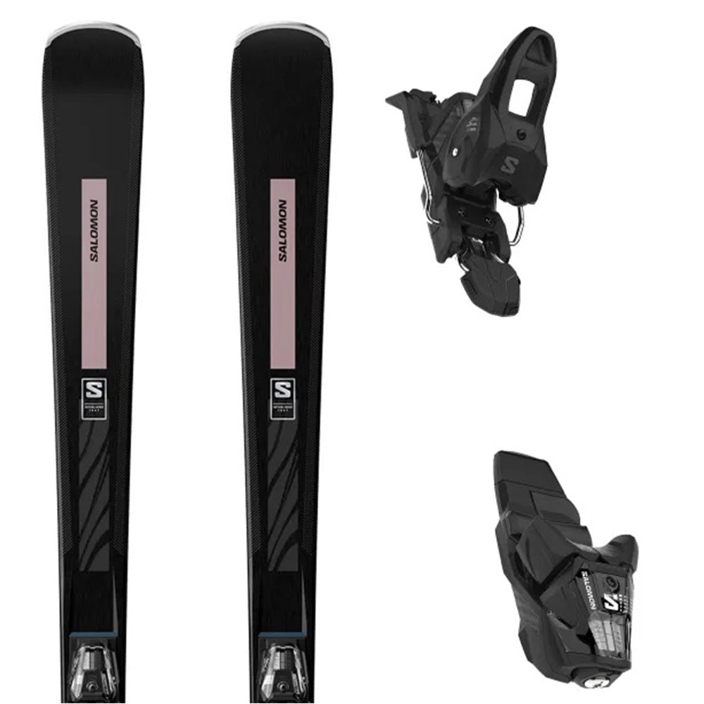 salomon evolution 8000 snow skis Salomon Womens S/Max N8 + M10 GW L80 (2025)